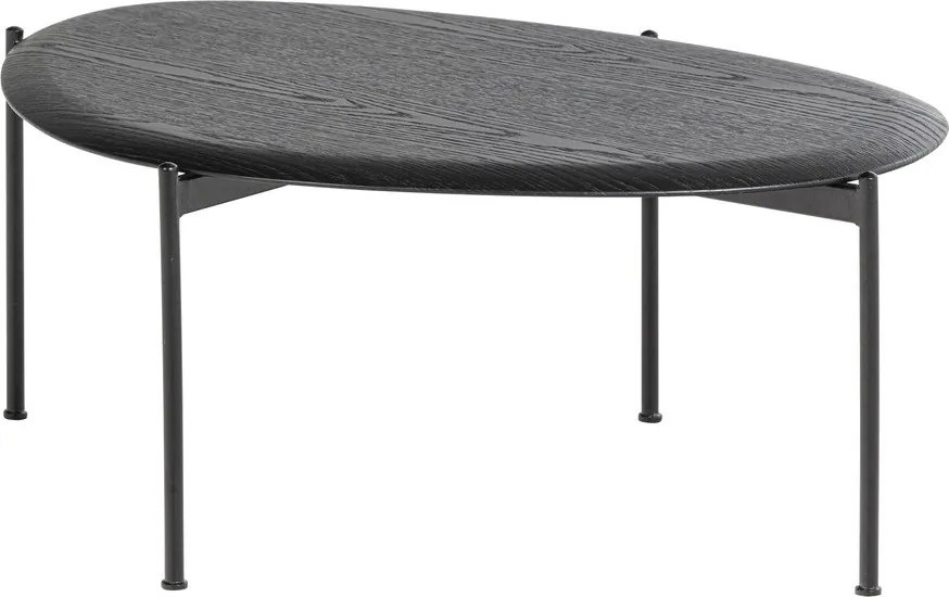 Черна масичка за кафе 67x92 cm Kota – WOOOD