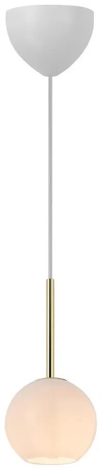 Nordlux - Пендел на кабел FRANCA 1xE14/40W/230V бял