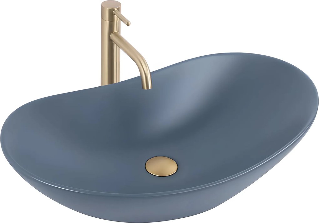 Умивалник за плот Rea Royal Blueberry Matt