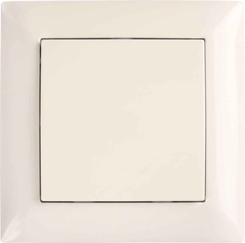 Единичен Ключ с Рамка OSTE JNH006-W BEIGE