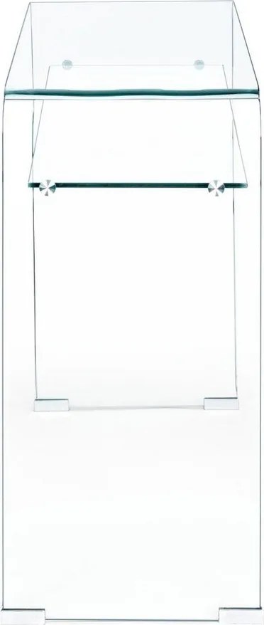 Стъклена конзолна маса 35x110 cm Iride – Bizzotto