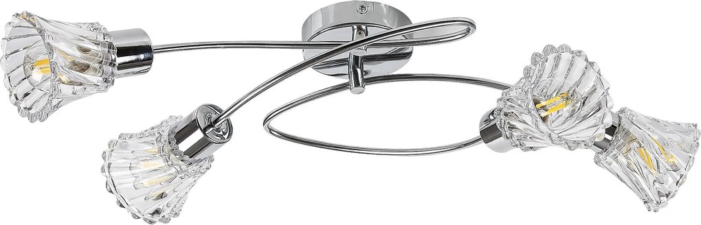 Rabalux Hestia Таванно осветление (плафони) IP20 E14 4x MAX 40W K 5302