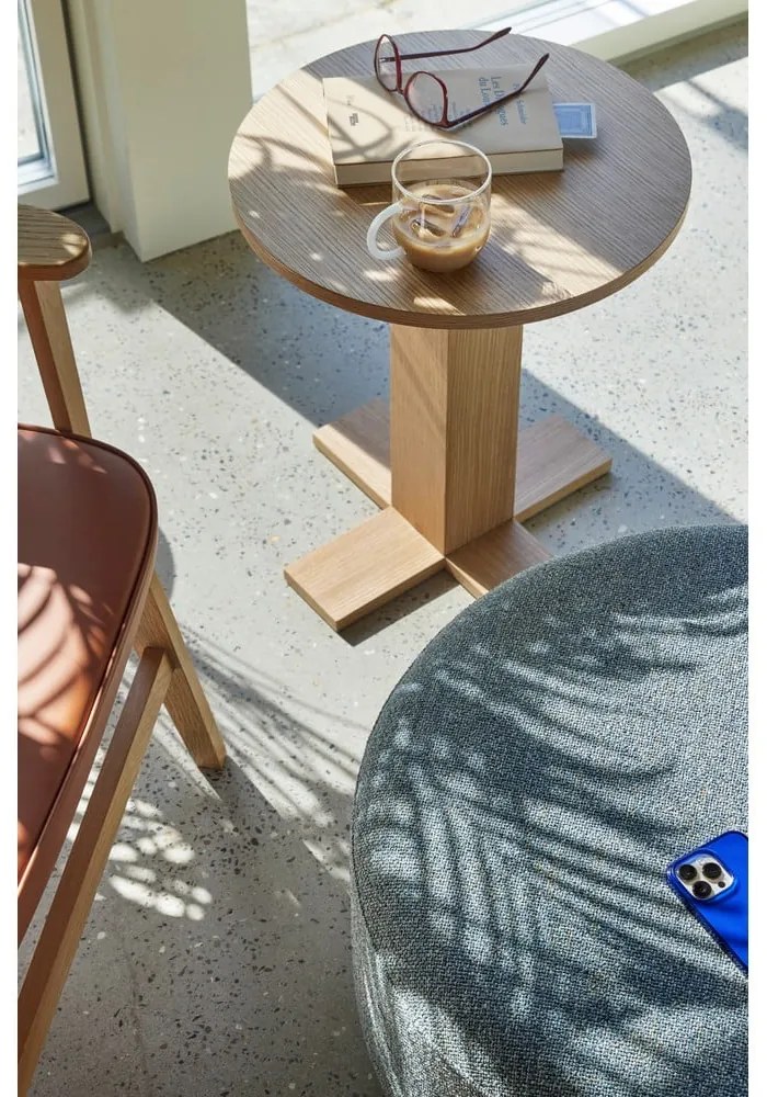 Сива табуретка Marshmellow – Hübsch