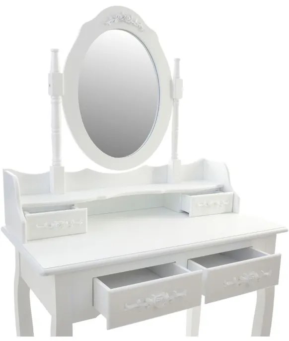 Тоалетна масичка Primadonna WHITE