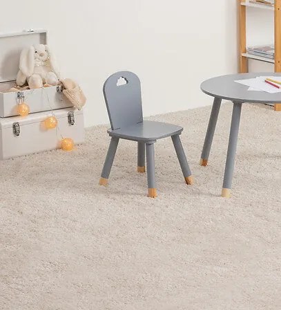 Детско столче Atmosphera Sweet, MDF - Сив