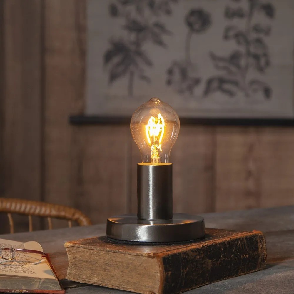 Топла LED крушка с димируема жичка E27, 4 W Spiral Filament - Star Trading