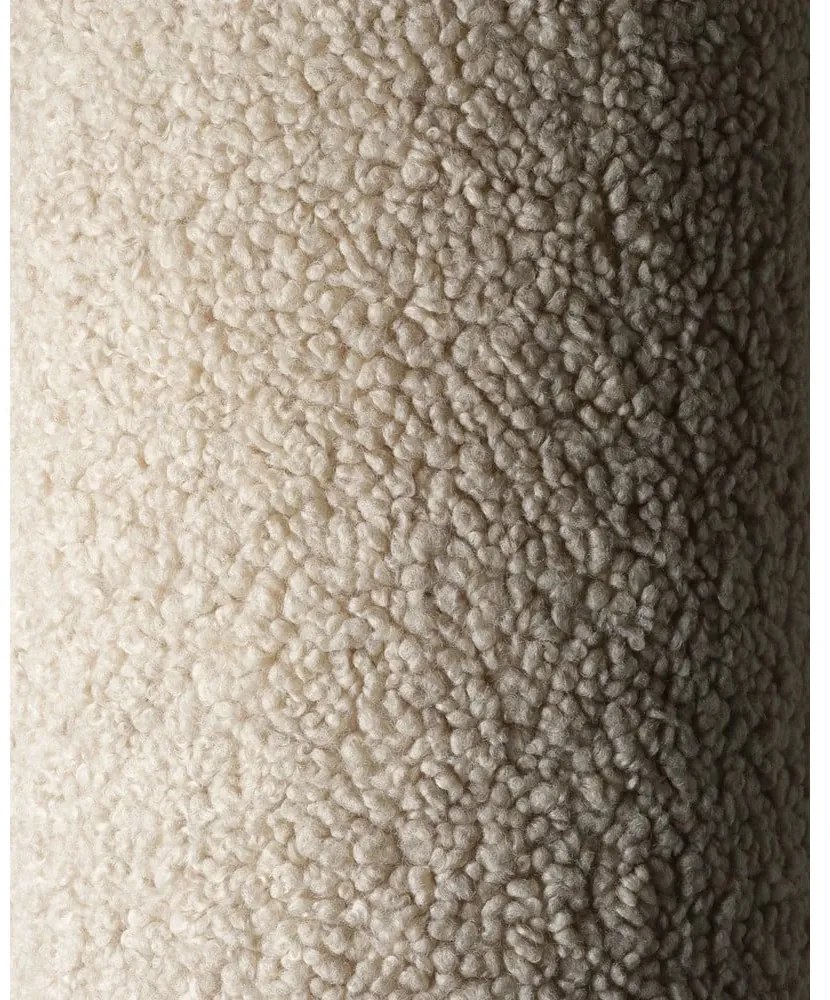 Светлокафява детска възглавница за диван от букле Teddy Pouch – Wigiwama