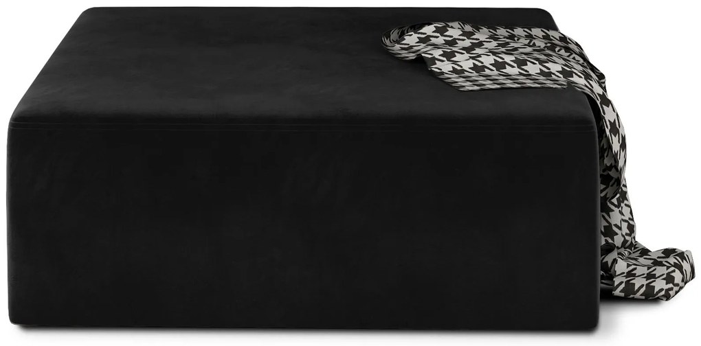 Пуф Milek-черен