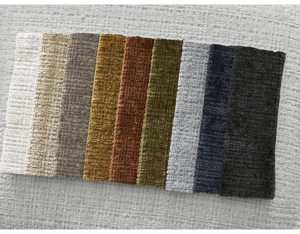 Светлосив шенилов ъглов диван (десен ъгъл) Leonore – Bobochic Paris