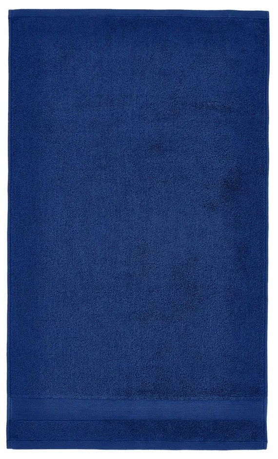 Тъмносиня памучна хавлиена кърпа от тери 70x120 cm Anti-Bacterial – Catherine Lansfield
