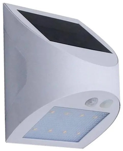 LED соларно стенно осветително тяло със сензор LED/3W/3,7V 1200 mAh IP54 бяло