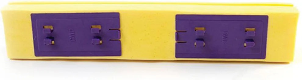 ПОДОЧИСТАЧКА SAPIR SP-1120-HA1 1.30м./Гъба:28.0см./0.28мм. телескоп. мет. дръжка, Червено/жълто