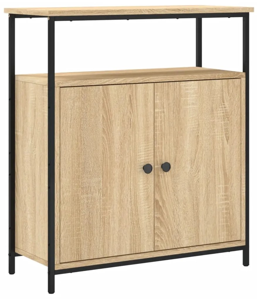 835530 vidaXL Бюфет, дъб сонома, 70x30x80 см, инженерно дърво