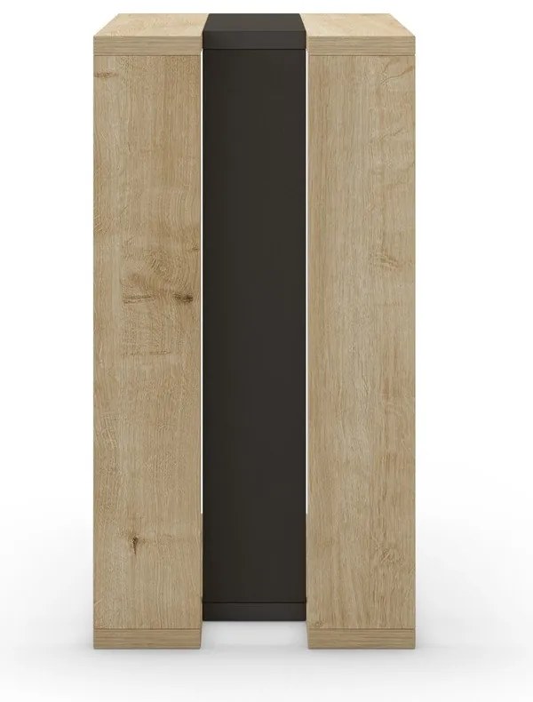 Дъбова странична маса 40x30 cm Macha - Marckeric