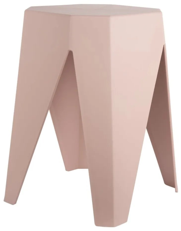 Светлорозов пластмасов стол Cherish – Leitmotiv