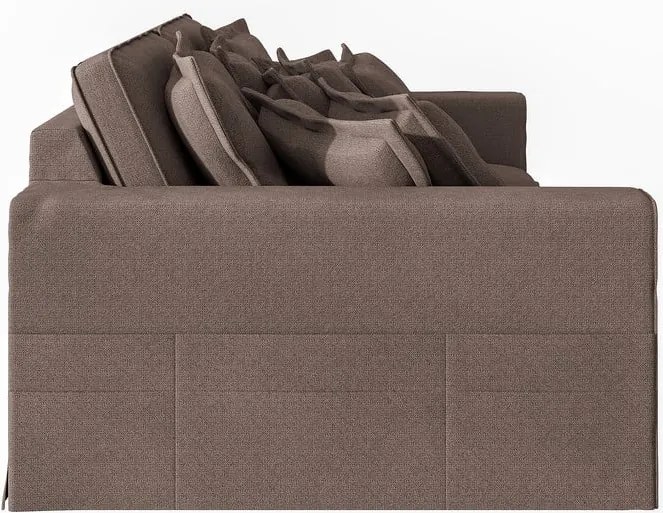 Кафяв диван 236 cm Nora – Ropez
