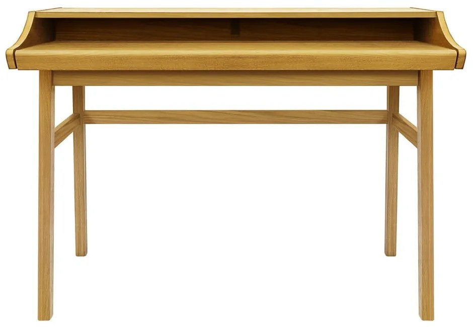 Работна маса от декор от дъб за секретар 44x115 cm Carteret – Woodman