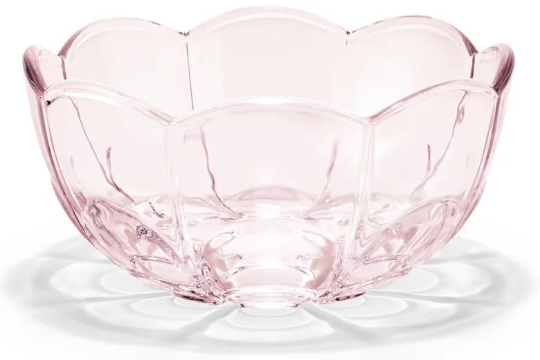 Светлорозови стъклени чаши в комплект от 2 броя ø 13 см Lily - Holmegaard