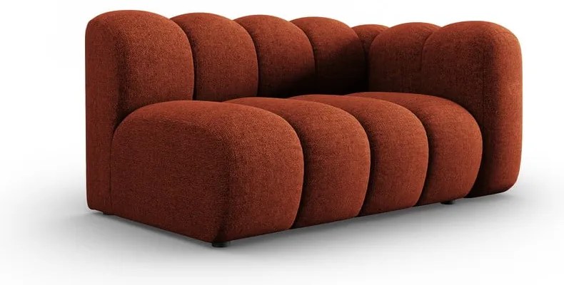 Модулен диван в тухлен цвят (десен ъгъл) Lupine – Micadoni Home