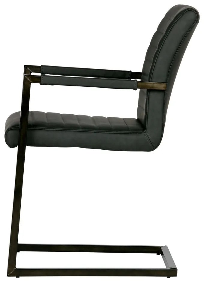 Черен трапезен стол Bas - WOOOD