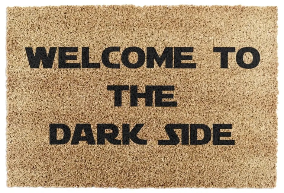 Изтривалка от кокосови влакна 40x60 cm Welcome to the Darkside – Artsy Doormats