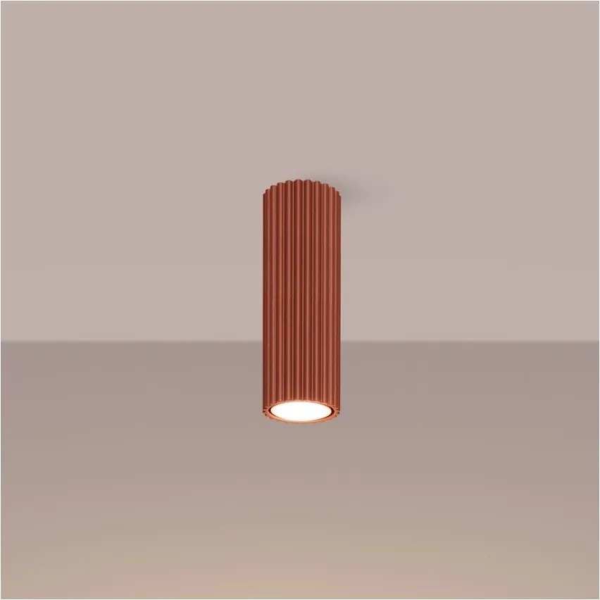 Brilagi - LED точково осветително тяло CRESTO 1xGU10/10W/230V 20 cm червено