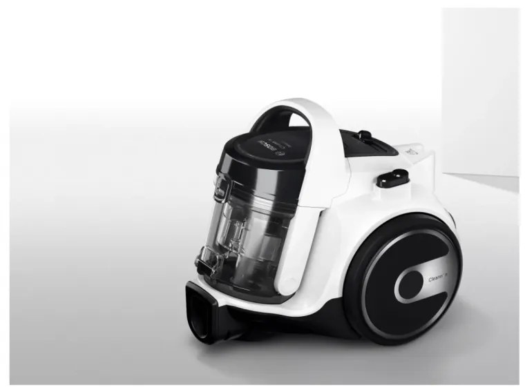 Прахосмукачка с контейнер BOSCH BGS05A222, 1.5L, AirCycle Technology, HiSpin мотор, 700W, EPA H 12, Микрофилтър, Бяла