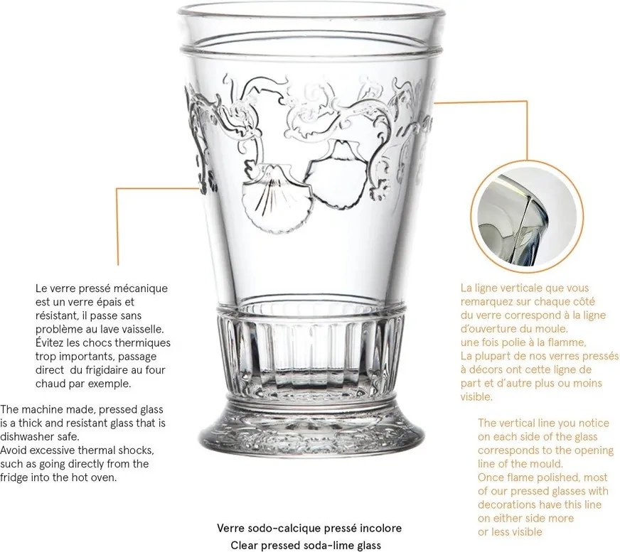 Чаша La Rochère , 340 ml Versailles - La Rochére