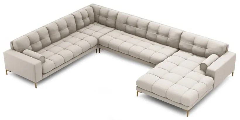 Бежов ъглов диван (ляв ъгъл) Bali – Cosmopolitan Design