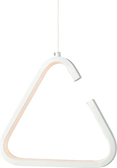 Полилей Line LED triangle-бял