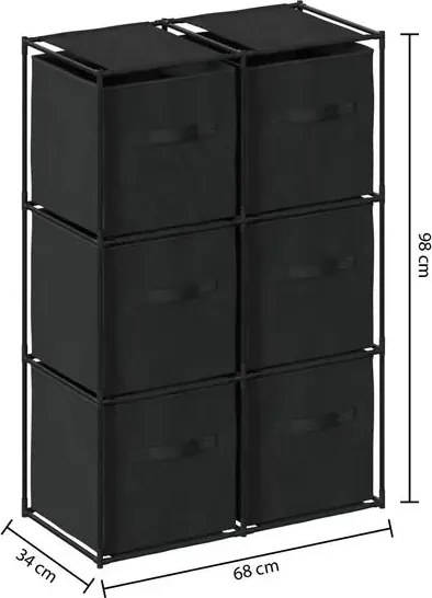 Рафт 5five Mix'n Modul, Сет с 6 кутии Entry-level