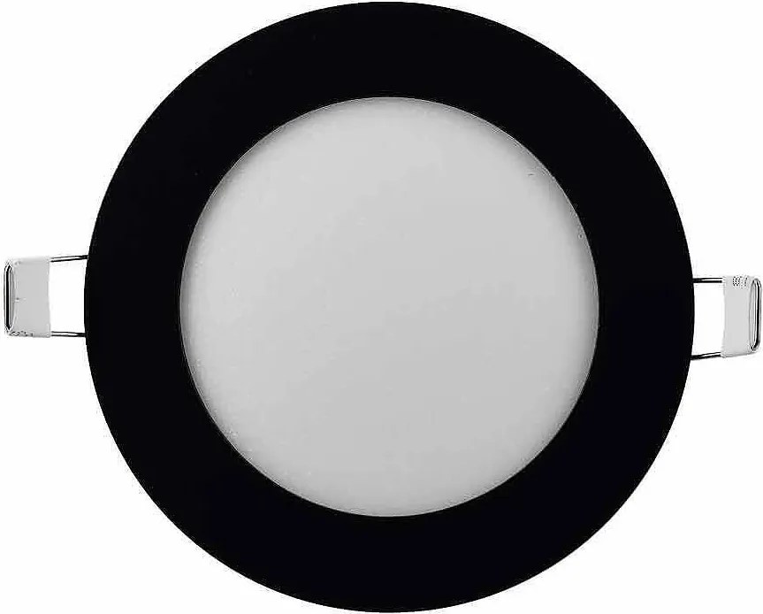 LED панел ESTE, черен, 6W, 4000K