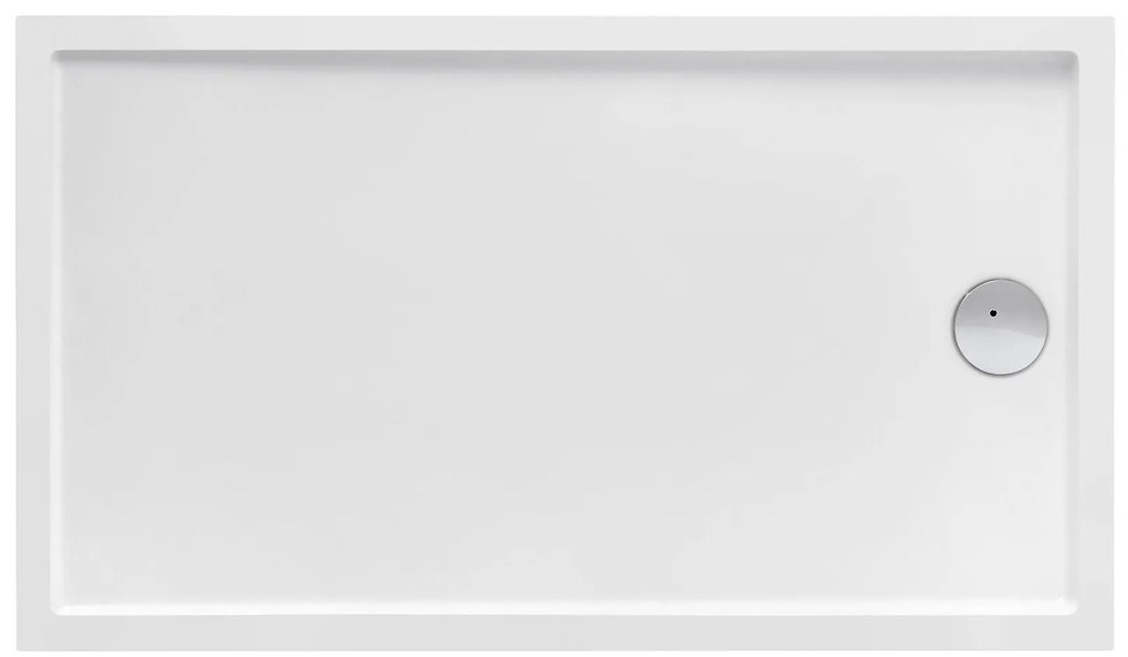 Акрилно душ корито, A27T008000, Roca, акрил, бял, 140х80х7.5см