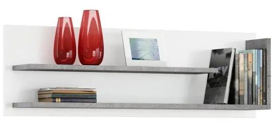 Рафт FRED бял/сив