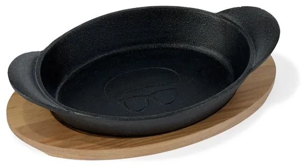 Чугунен съд за печене 15x21 cm - Holm