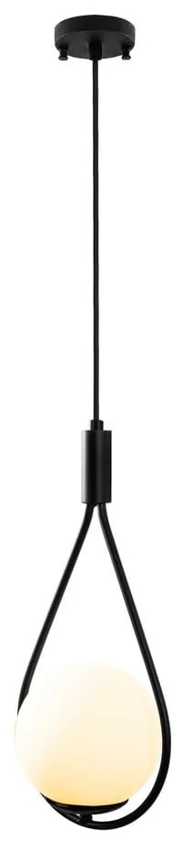 Висящо осветително тяло със стъклен абажур Sessiz – Opviq lights