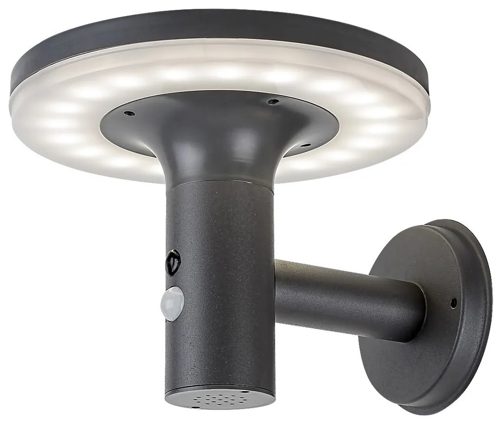 RABALUX 77017 Alaska, соларна лампа, IP44, LED 10W, H16,5cm - 77017