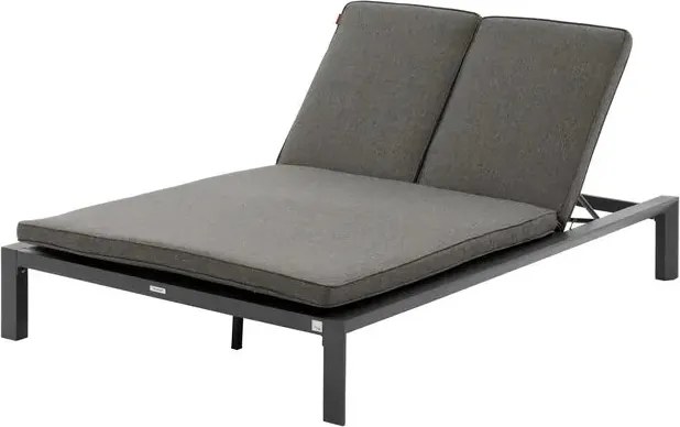 Двоен алуминиев шезлонг Hesperide Evasion - Глина