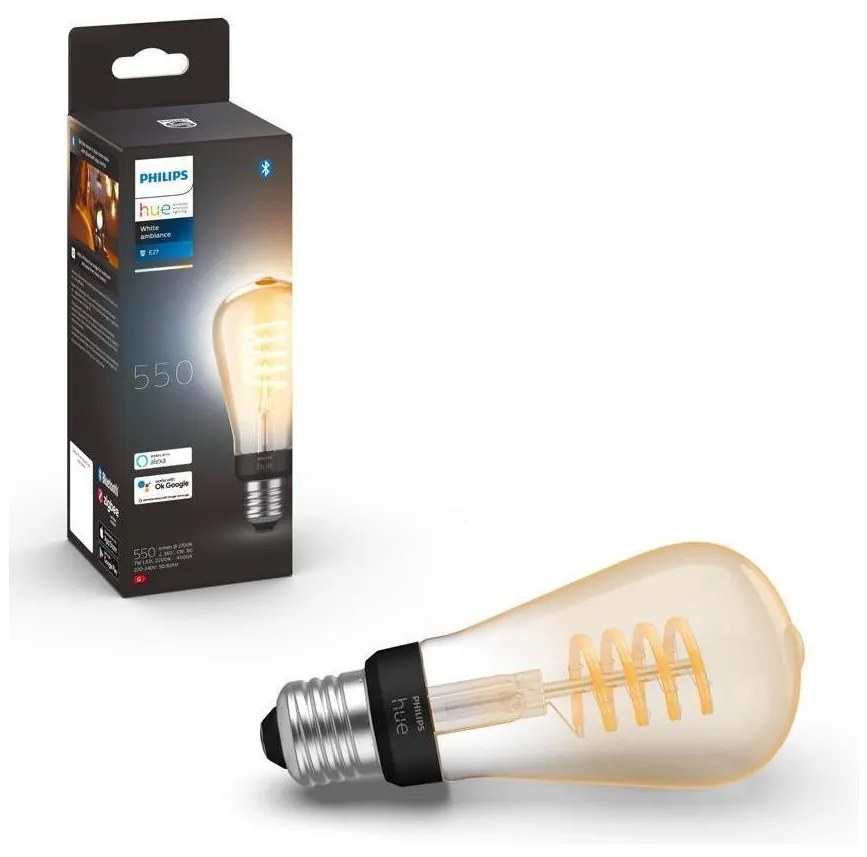 LED Димируема крушка Philips Hue WHITE AMBIANCE ST64 E27/7W/230V 2200-4500K