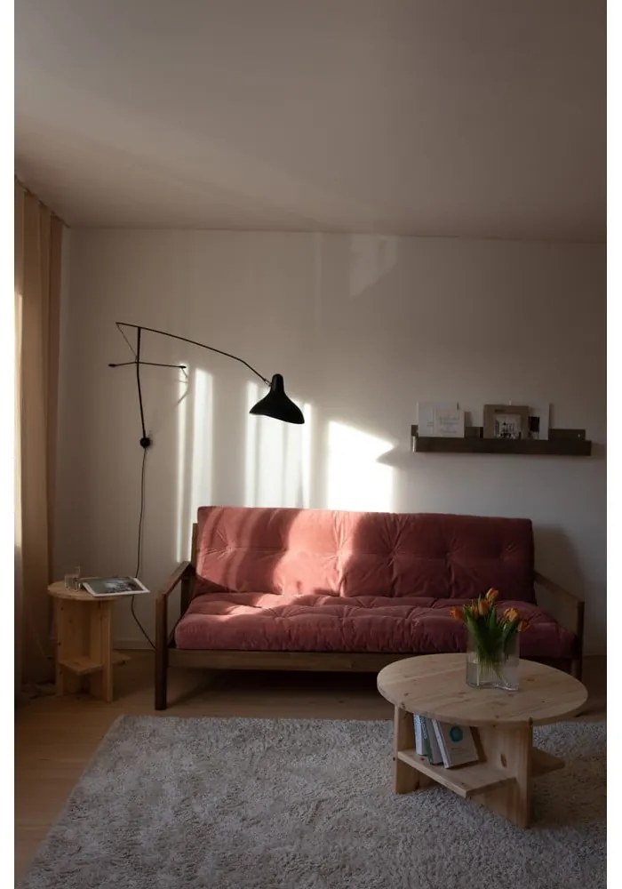 Тъмнозелен разтегателен диван 205 cm Knob - Karup Design