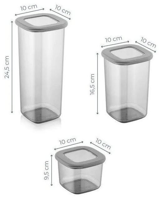 Кутии в комплект 18 бр. за храна Fresco – Hermia