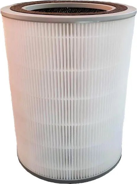 Резервен филтър за пречиствател за въздух Oberon 520, HEPA H13, Сребърни и медни частици, Антивирусен, Алергени, Полени, Прах, Бял