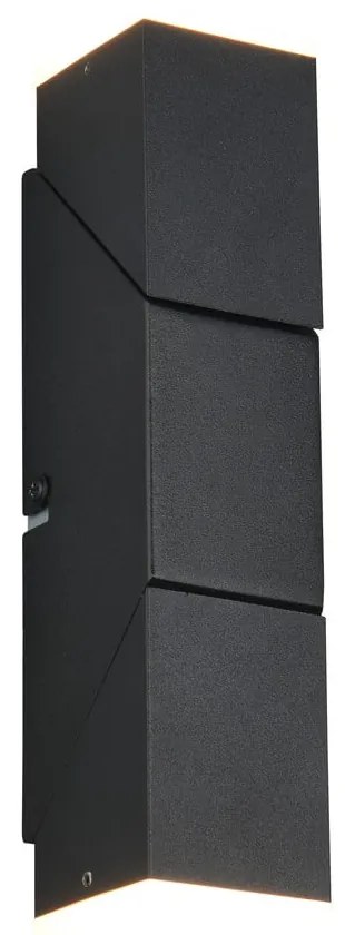 Матово черно LED стенна лампа Raglan – Trio