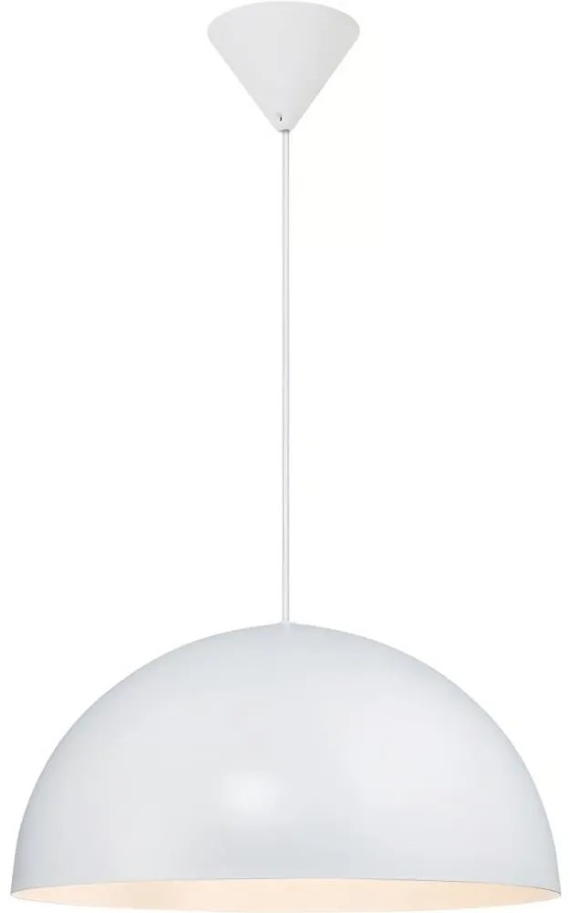 Nordlux - Пендел ELLEN 1xE27/40W/230V бял