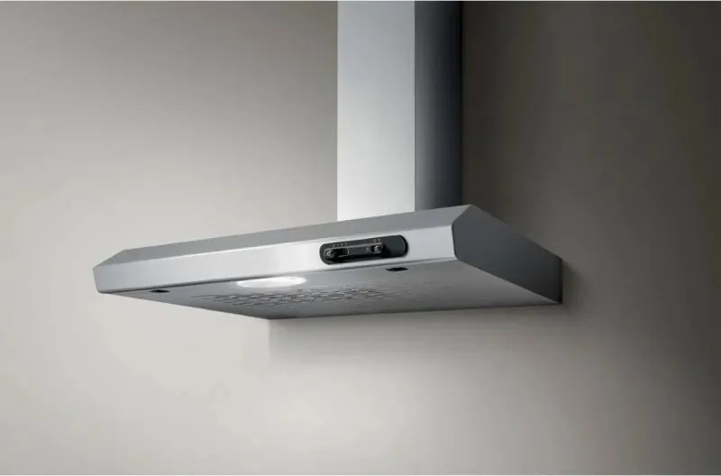 Абсорбатор Elica Verve IX 60, 52 W, 60 см, Клас C, 205 м3/ч, LED осветление, Инокс