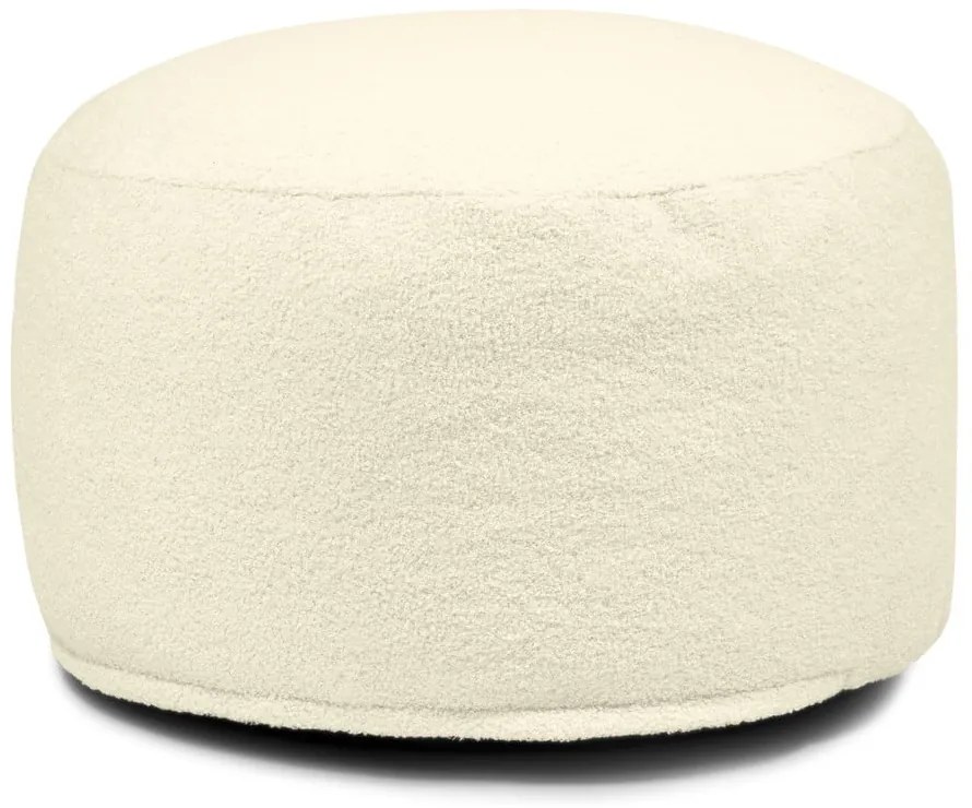 Кафява табуретка от букле Om 60 – SLOWDOWN