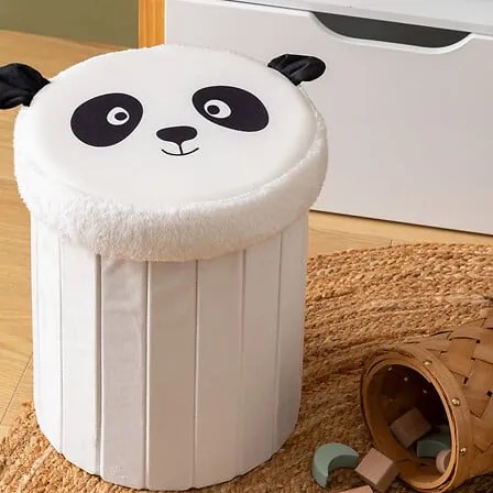 Детски пуф atmosphera Panda, 30x38 cm