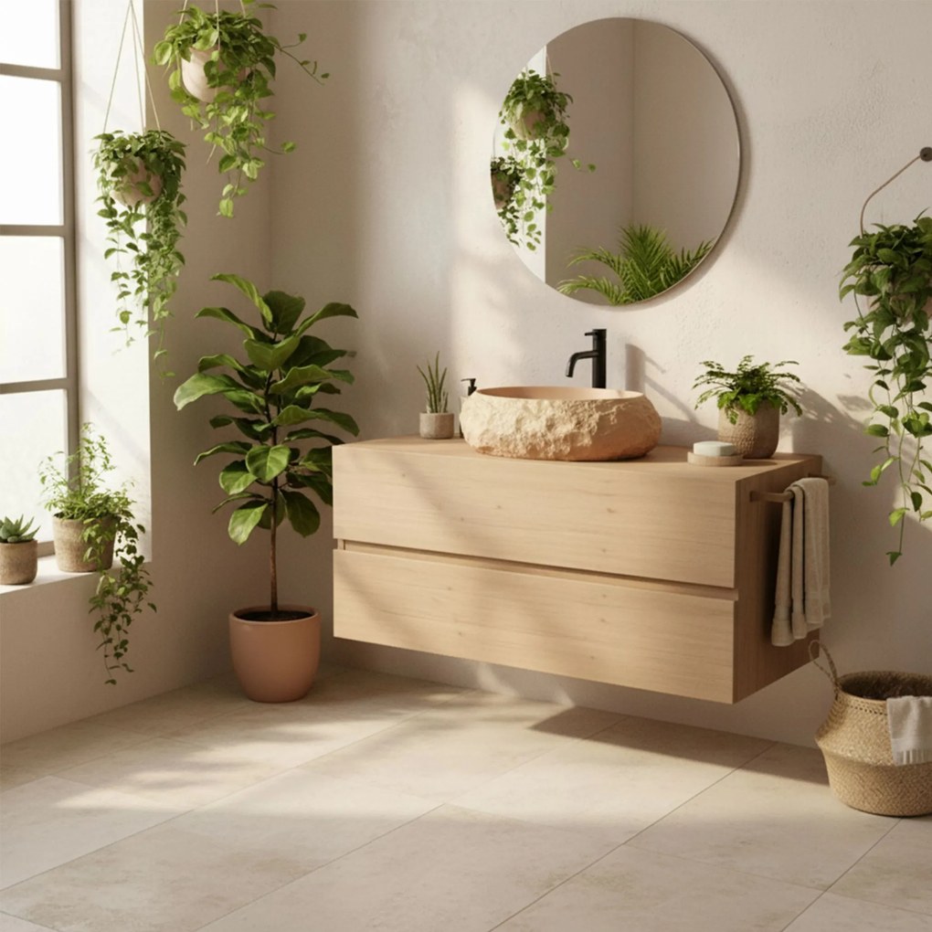 Умивалник за плот Mika Light Terracotta