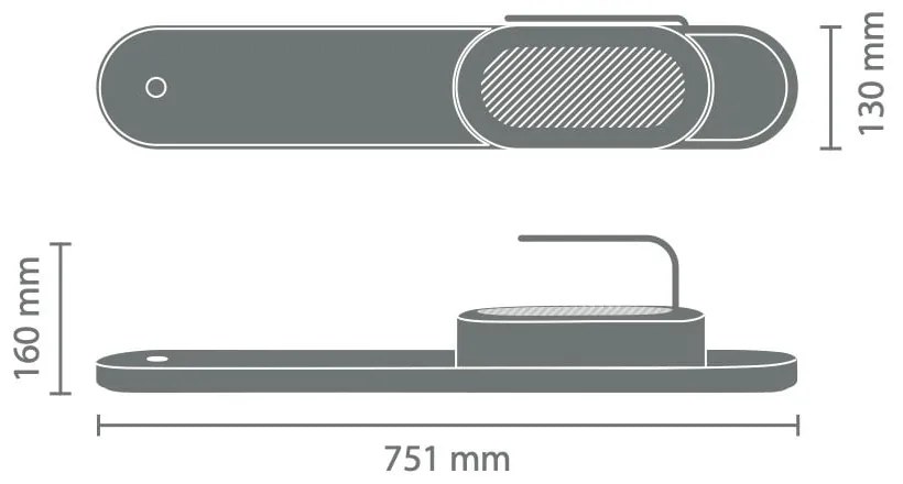 Бяла пластмасова стойка за препарати SinkStyle – Brabantia