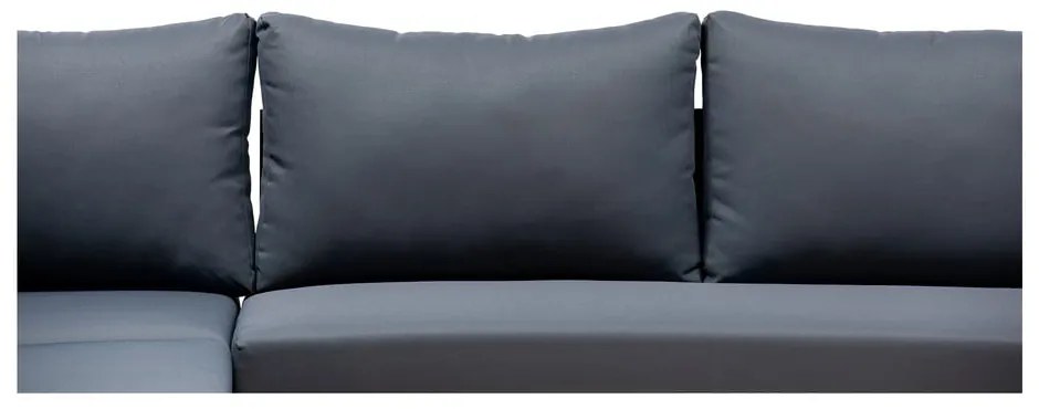 Сив градински диван със структура от акациева дървесина Lustio - Bonami Selection